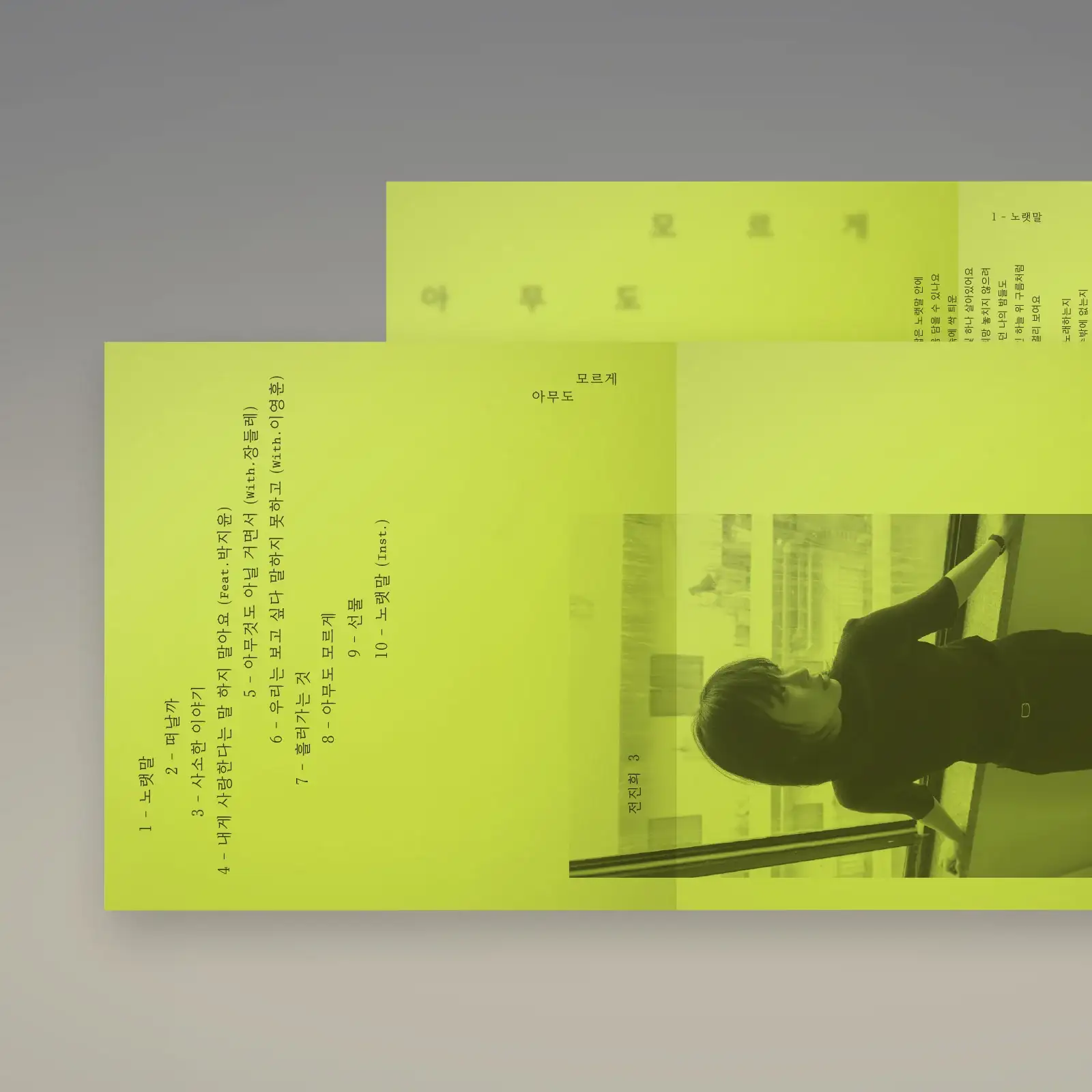 Jeon Jin Hee - Without Anyone Knowing (CD) - Image 6