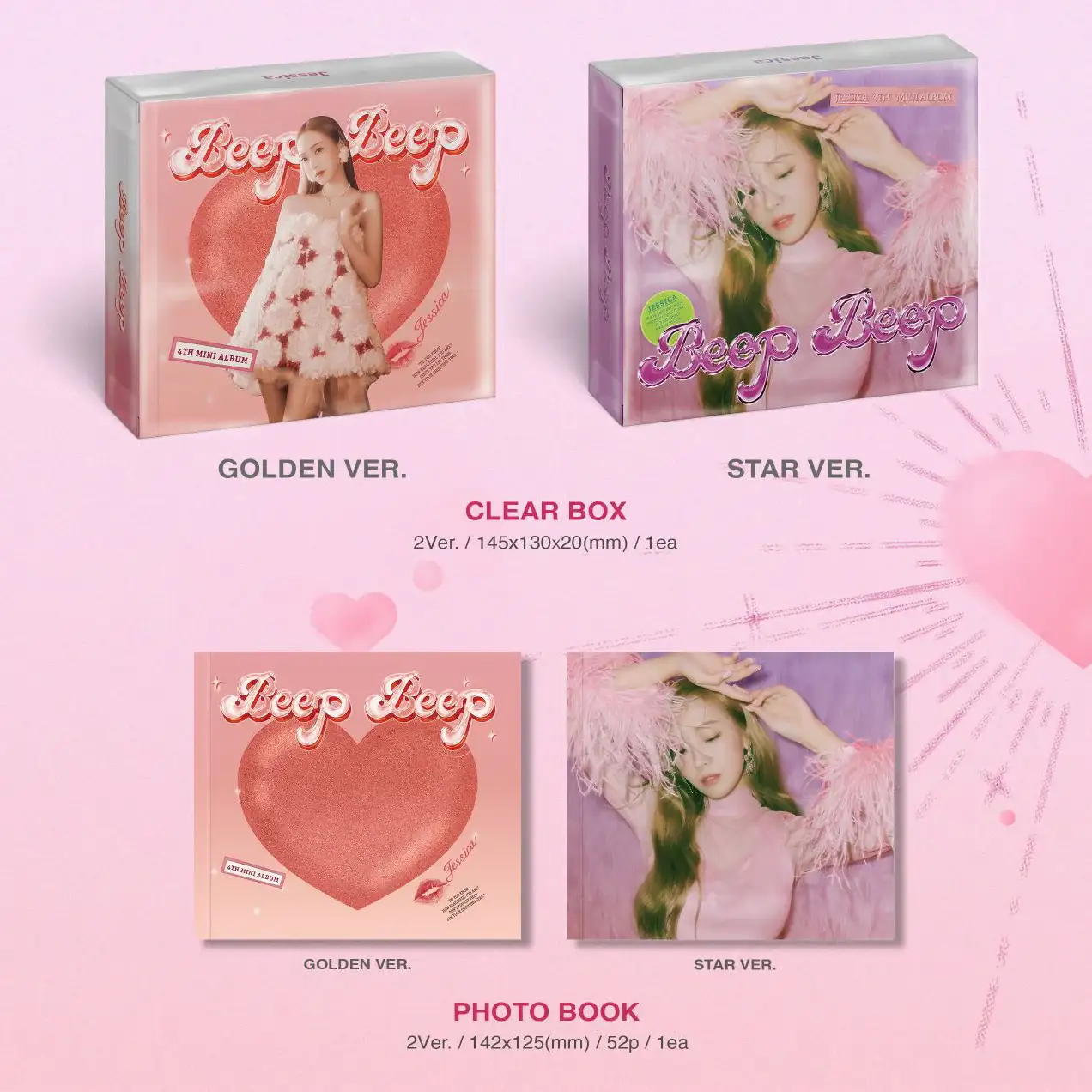 Jessica - BEEP BEEP : 4th Mini Album - Image 2