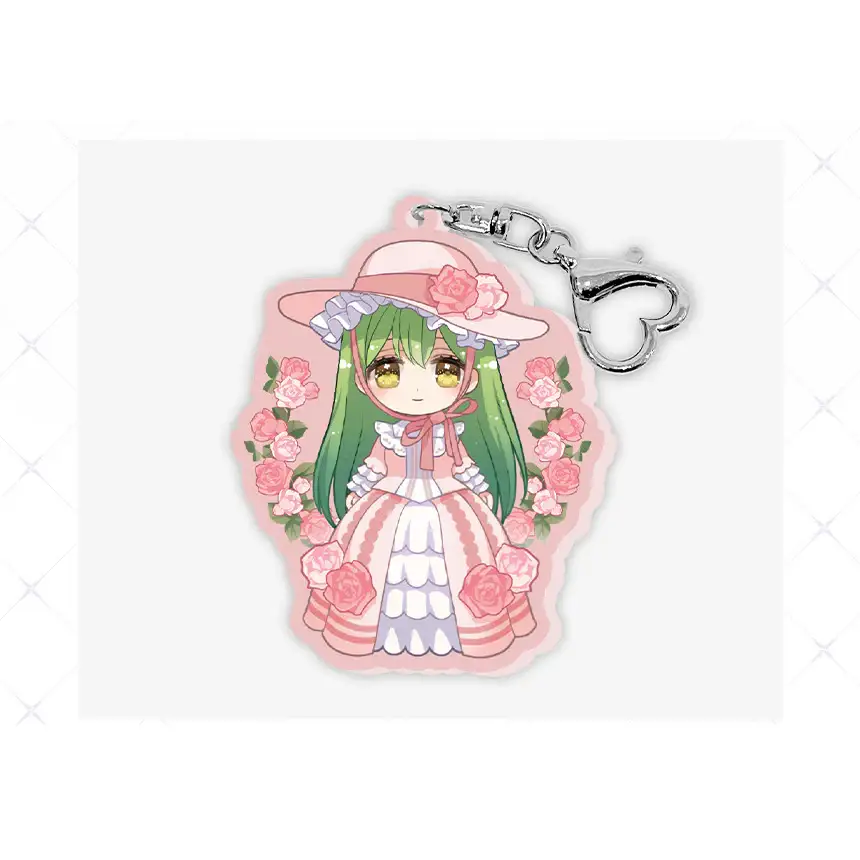 Just Leave Me Be - Hologram Acrylic Keyring - Image 2
