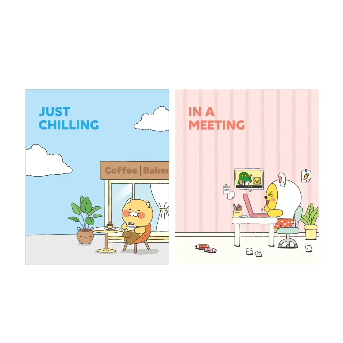 Kakao Friends - 2023 Desktop Calendar - Image 8