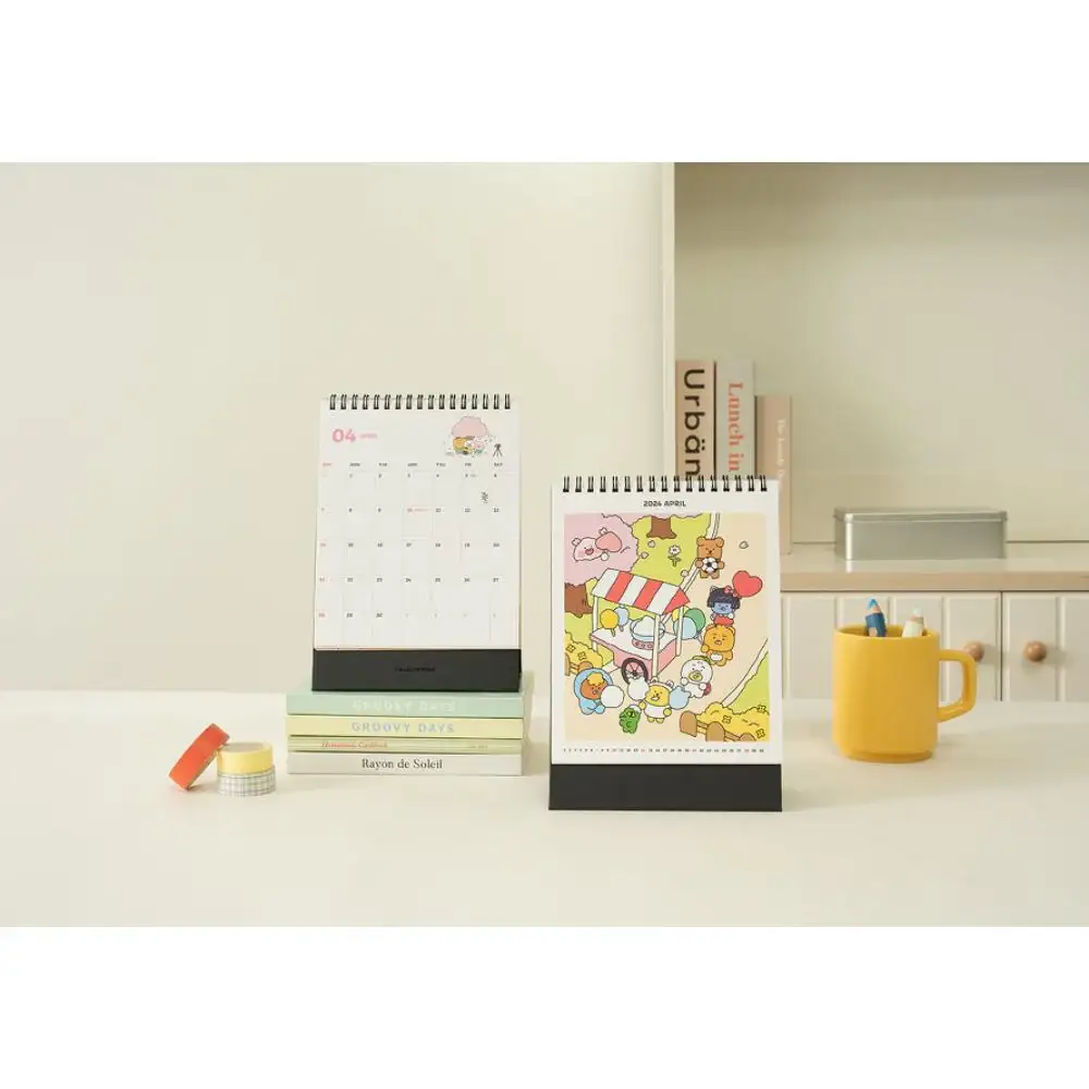 Kakao Friends - 2024 Newborn Weekly Diary & Desk Calendar Set - Image 6