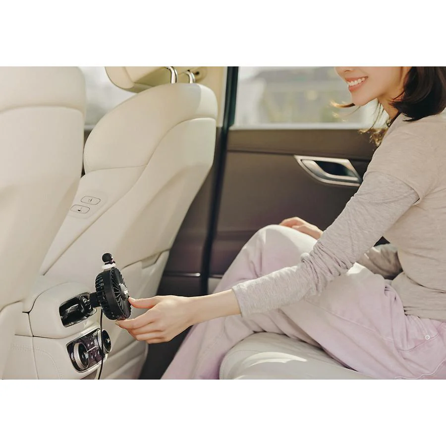 Kakao Friends - Black Choon In-Car Fan (Choonsik) - Image 8