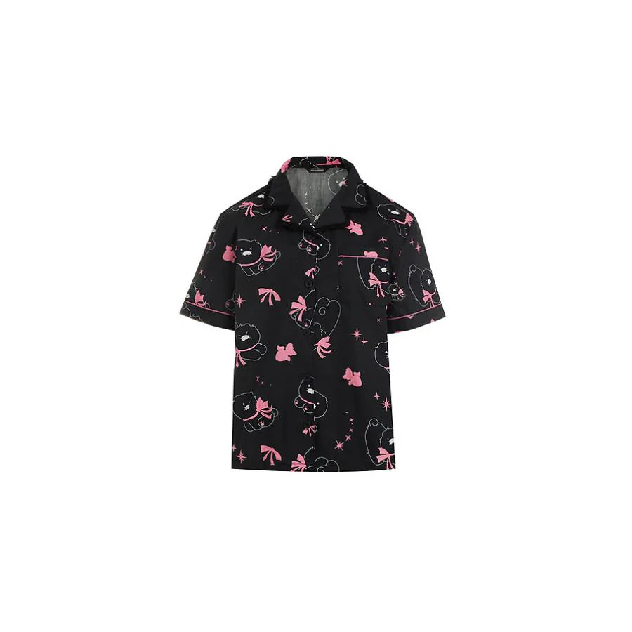 Kakao Friends - Black Choon Lovely Women's Pajamas (Choonsik) - Image 13
