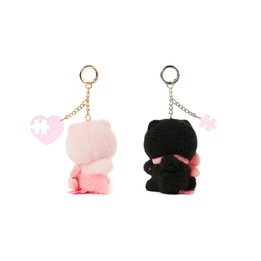 Kakao Friends - Black Choon Magnet Doll Keyring Set (Choonsik) - Image 12