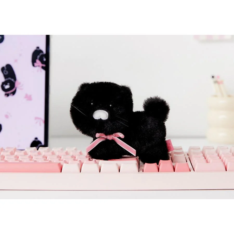Kakao Friends - Black Choon Mini Doll Keyring (Choonsik) - Image 7