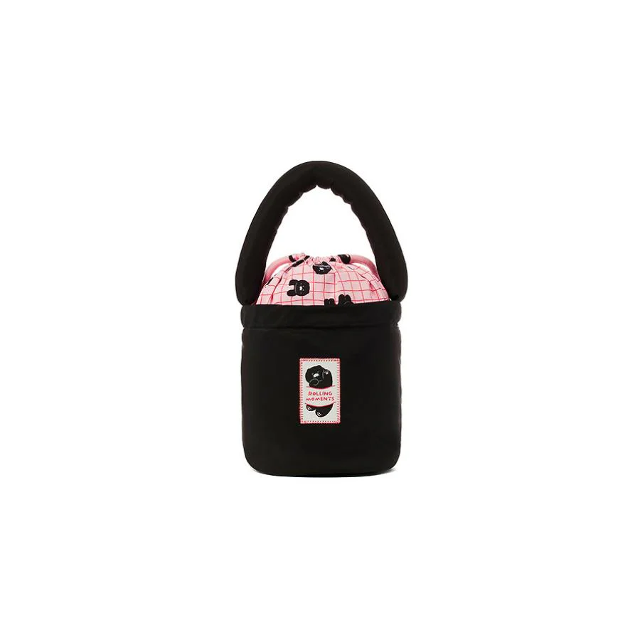 Kakao Friends - Black Choon Padded Pouch Bag (Choonsik) - Image 10