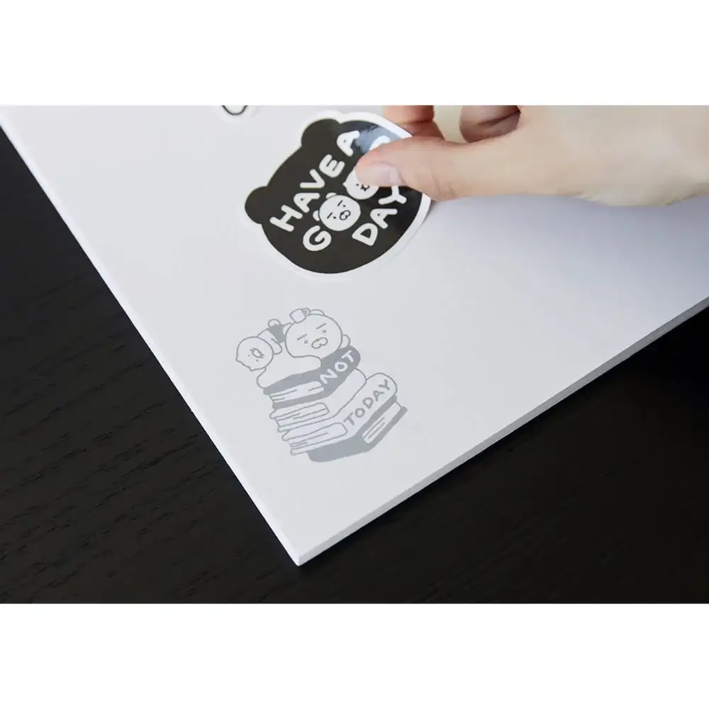 Kakao Friends - Black & White Notebook - Image 5