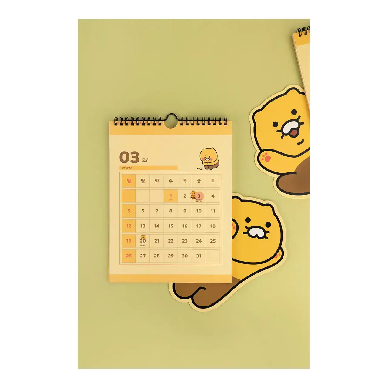 Kakao Friends - Choonsik 2023 Soar High Wall Calendar - Image 6