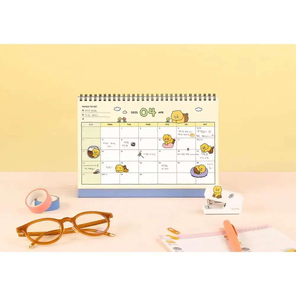 Kakao Friends - Choonsik 2025 Basic Desk Calendar - Image 7