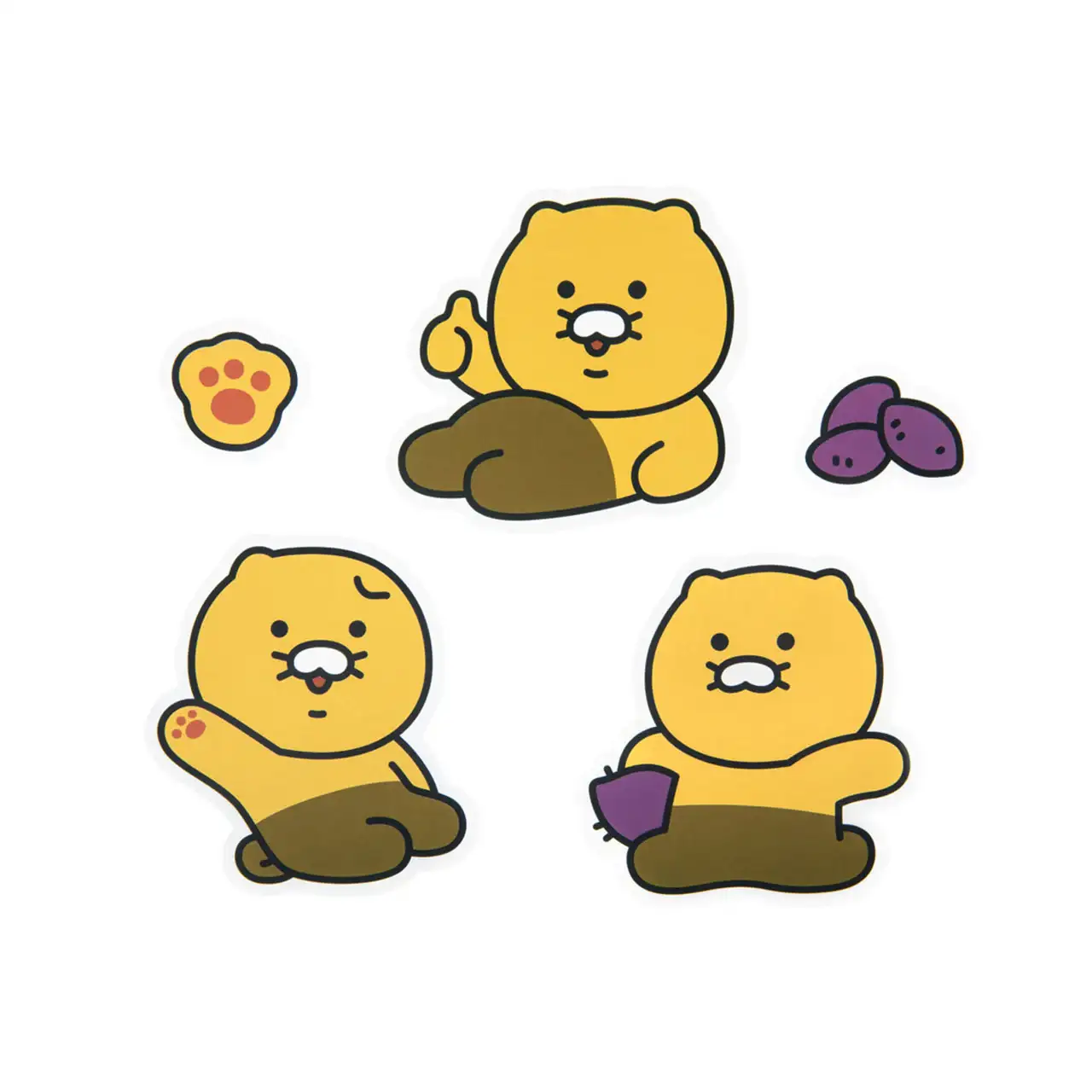 Kakao Friends - Choonsik Big Deco Sticker