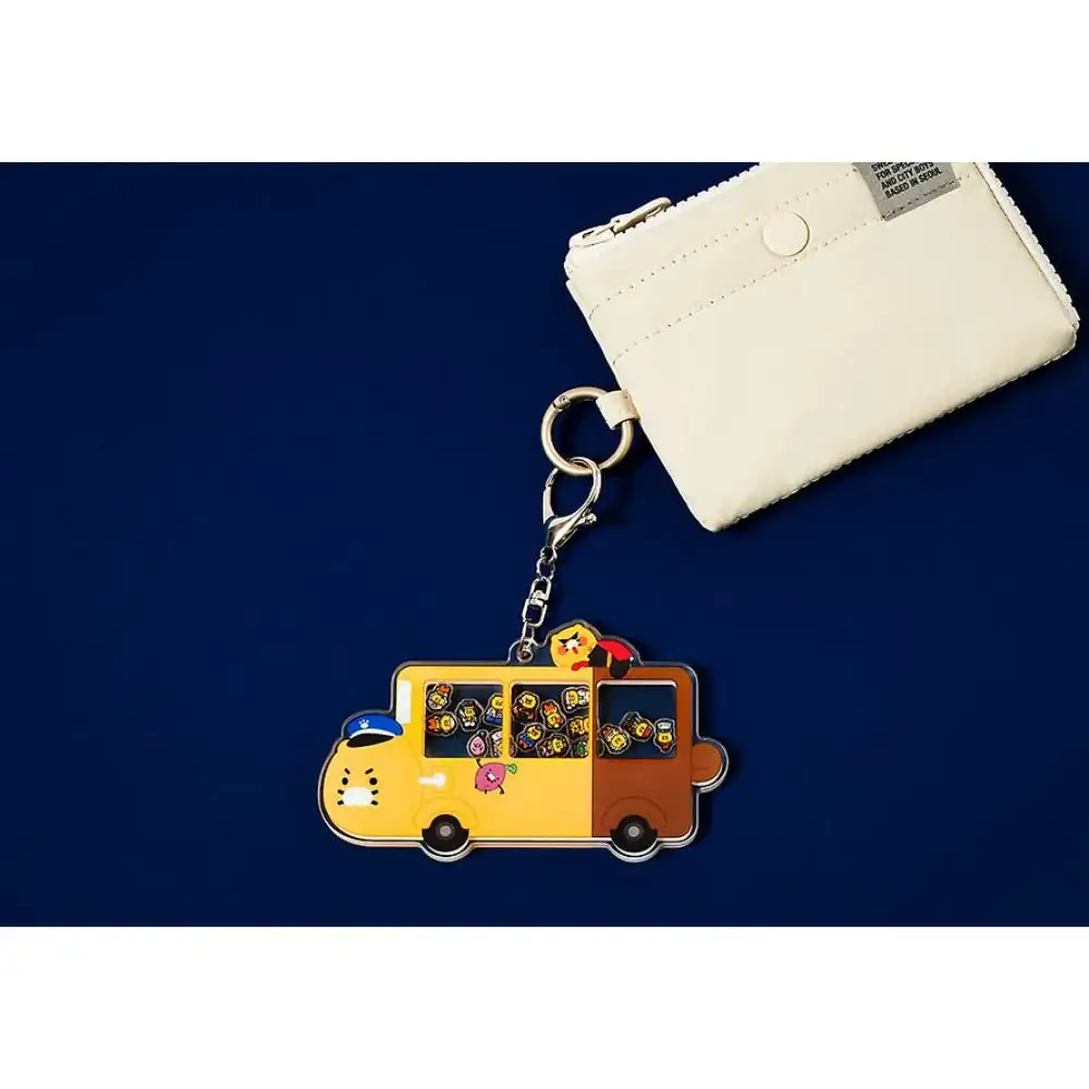 Kakao Friends - Choonsik Bus Acrylic Shaker Keyring - Image 6