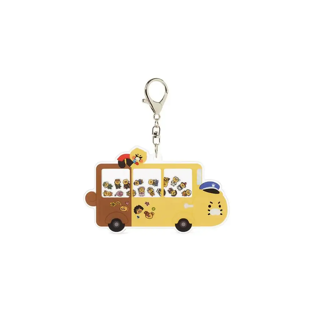 Kakao Friends - Choonsik Bus Acrylic Shaker Keyring - Image 9