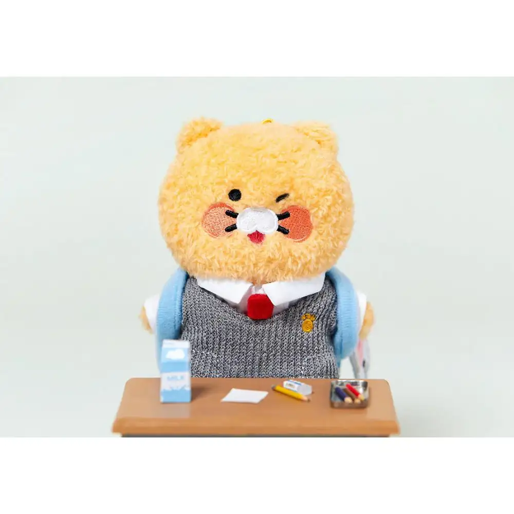 Kakao Friends - Choonsik Bus Mini Pouch Keyring (New Student) - Image 10