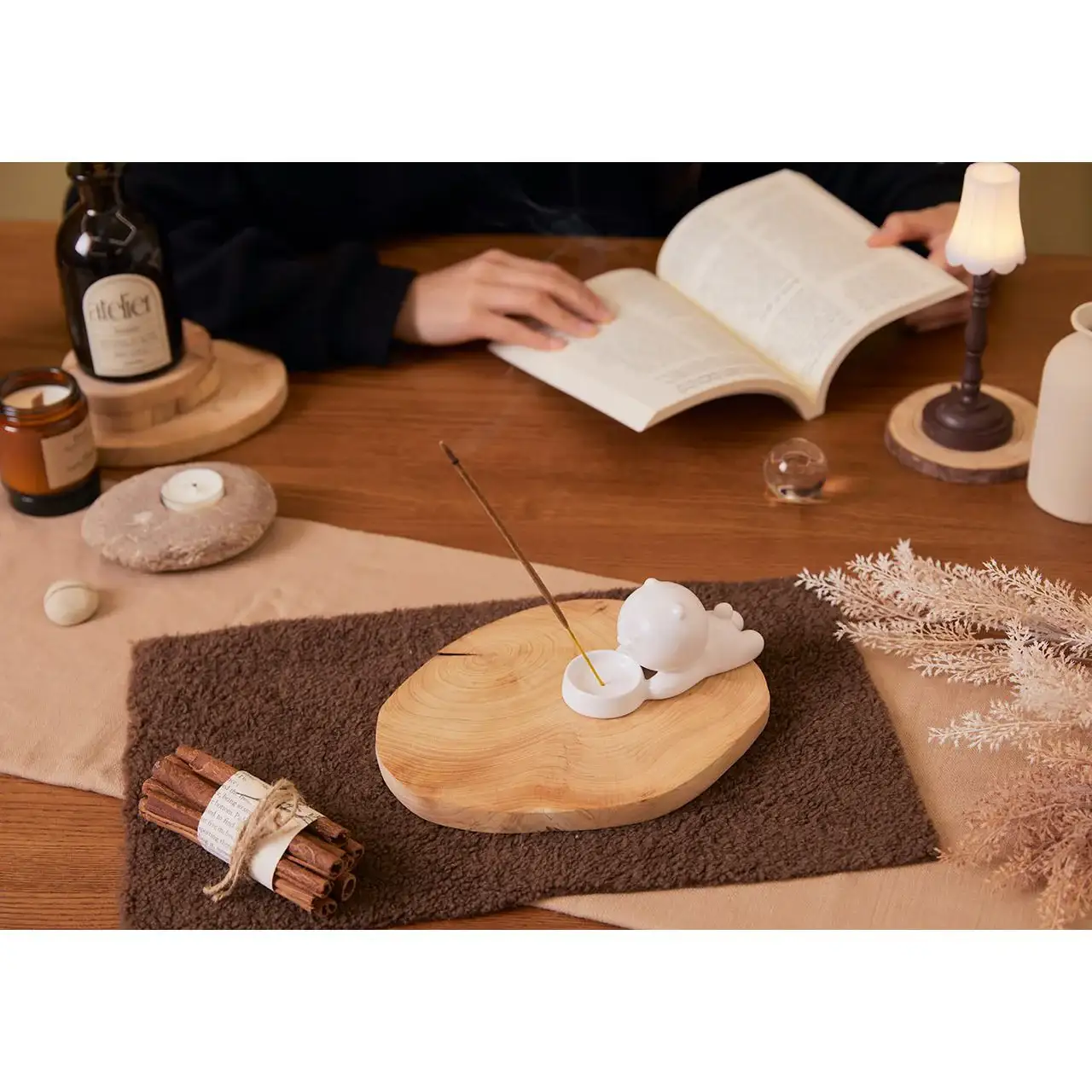 Kakao Friends - Choonsik Ceramic Incense Holder - Image 5