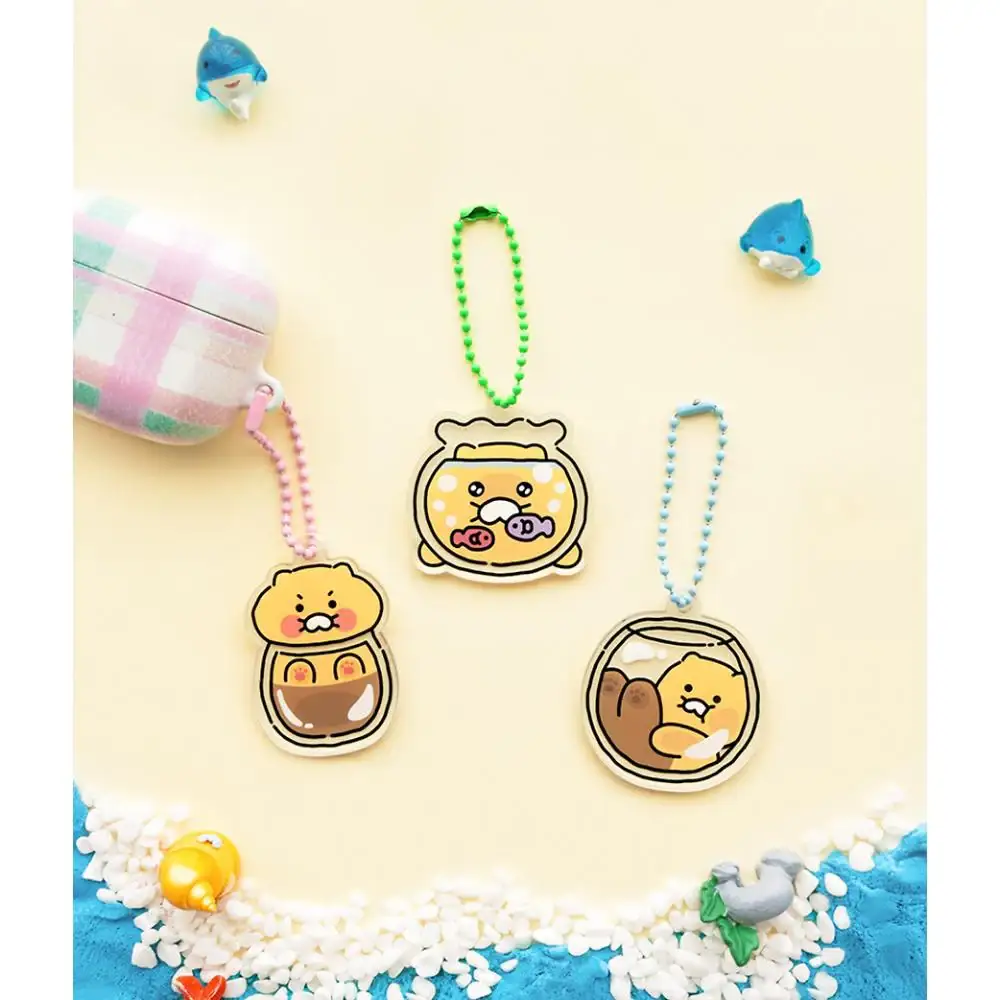 Kakao Friends - Choonsik Clear Acrylic Keyring - Image 2