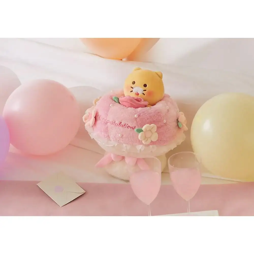 Kakao Friends - Choonsik 'Congratulations' Bouquet Plush Doll - Image 6