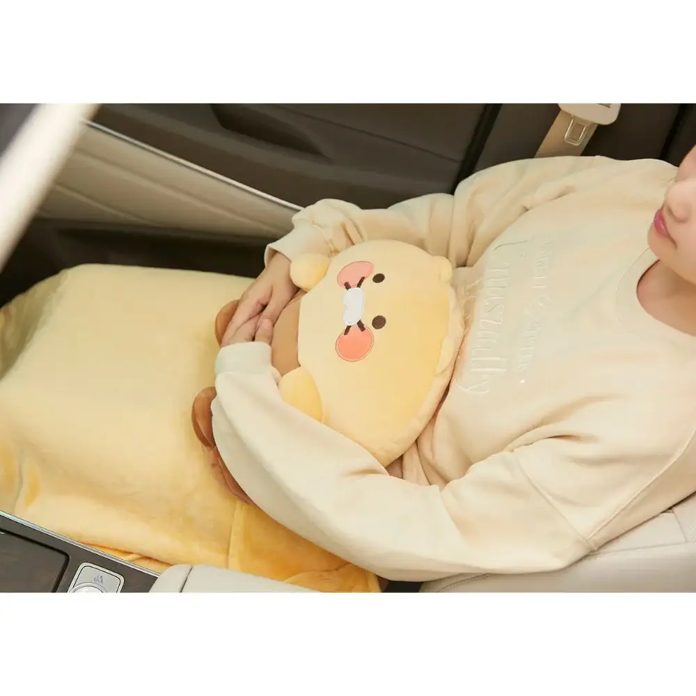 Kakao Friends - Choonsik Cozy Car Cushion Blanket - Image 3