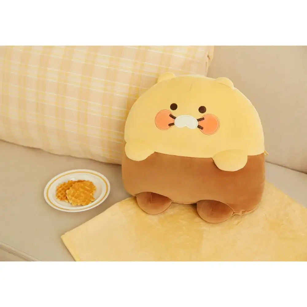 Kakao Friends - Choonsik Cozy Car Cushion Blanket - Image 4