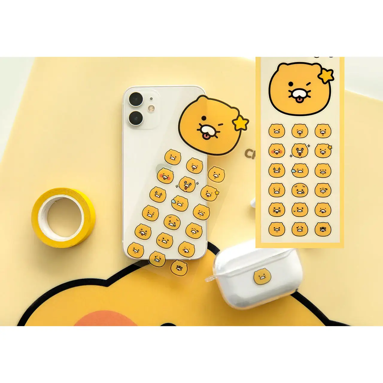 Kakao Friends - Choonsik Expression Sticker - Image 2