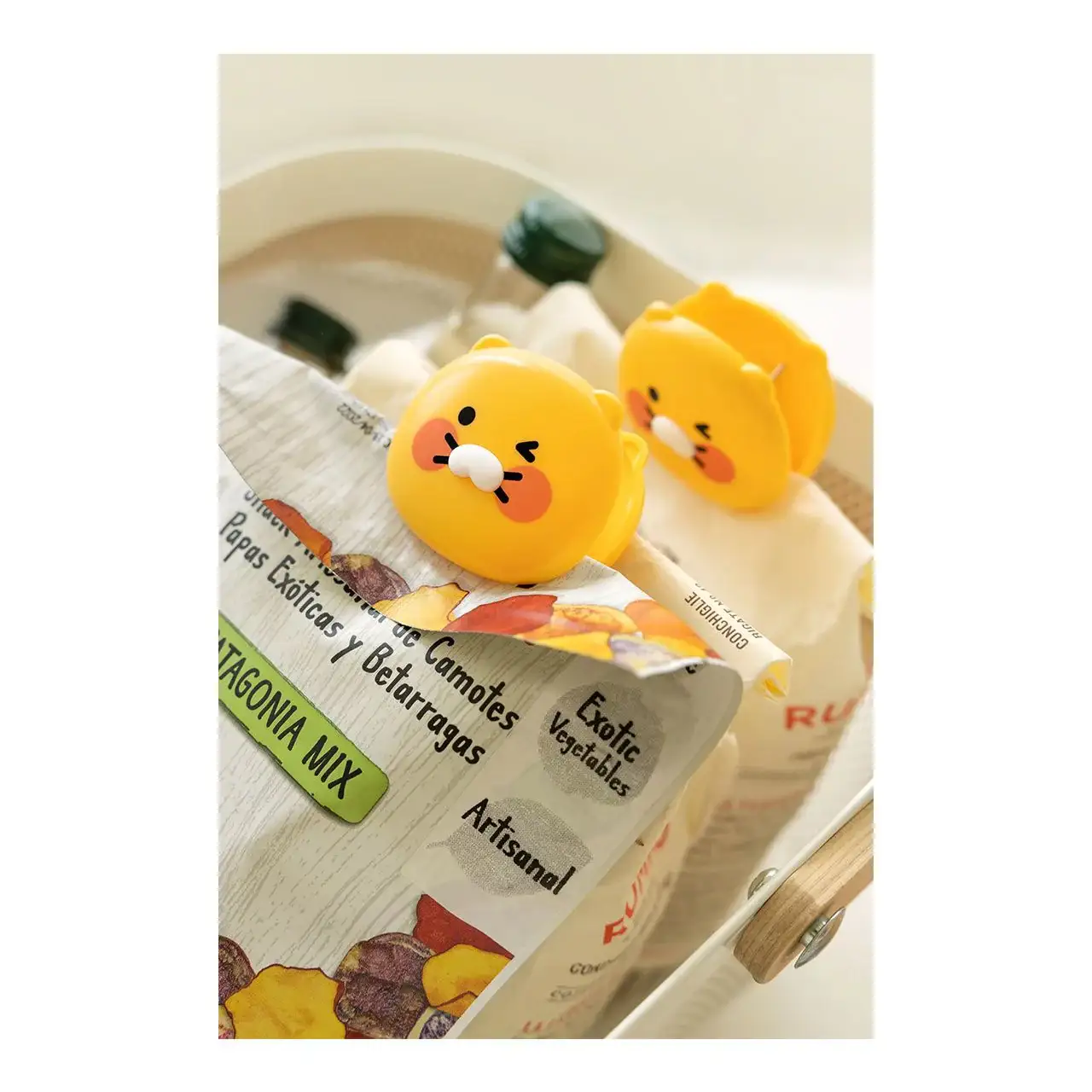 Kakao Friends - Choonsik Face Magnet Clip - Image 6