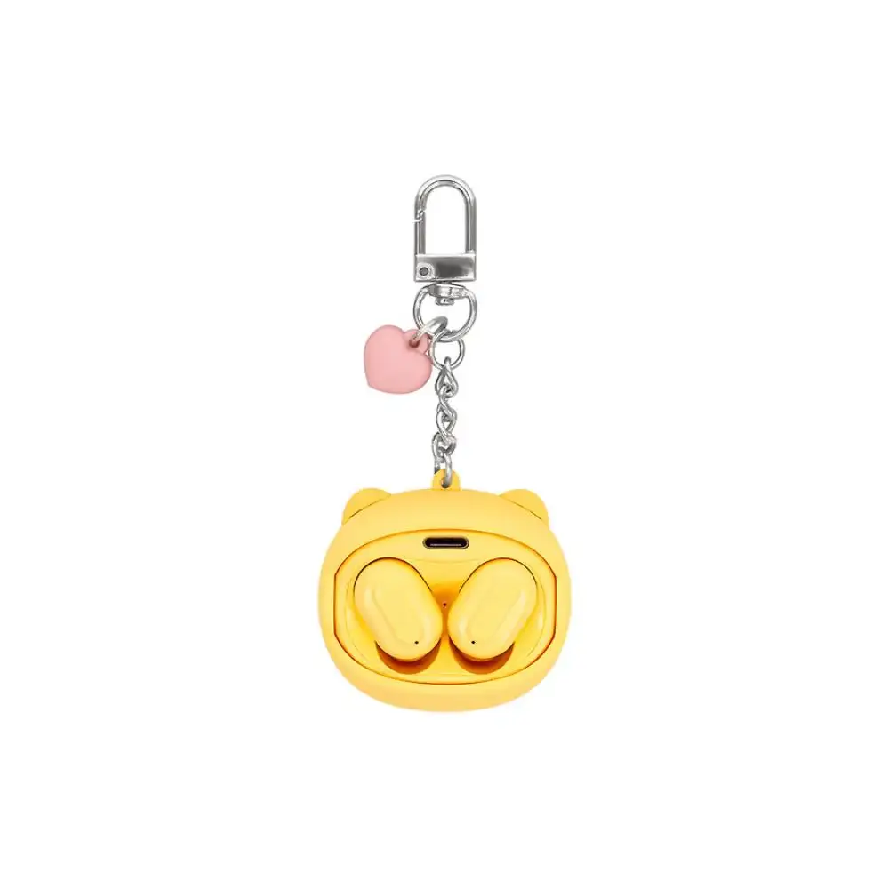 Kakao Friends - Choonsik Face Moving Wireless Earphones Keyring - Image 20