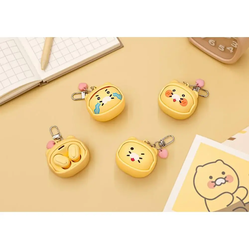 Kakao Friends - Choonsik Face Moving Wireless Earphones Keyring - Image 9