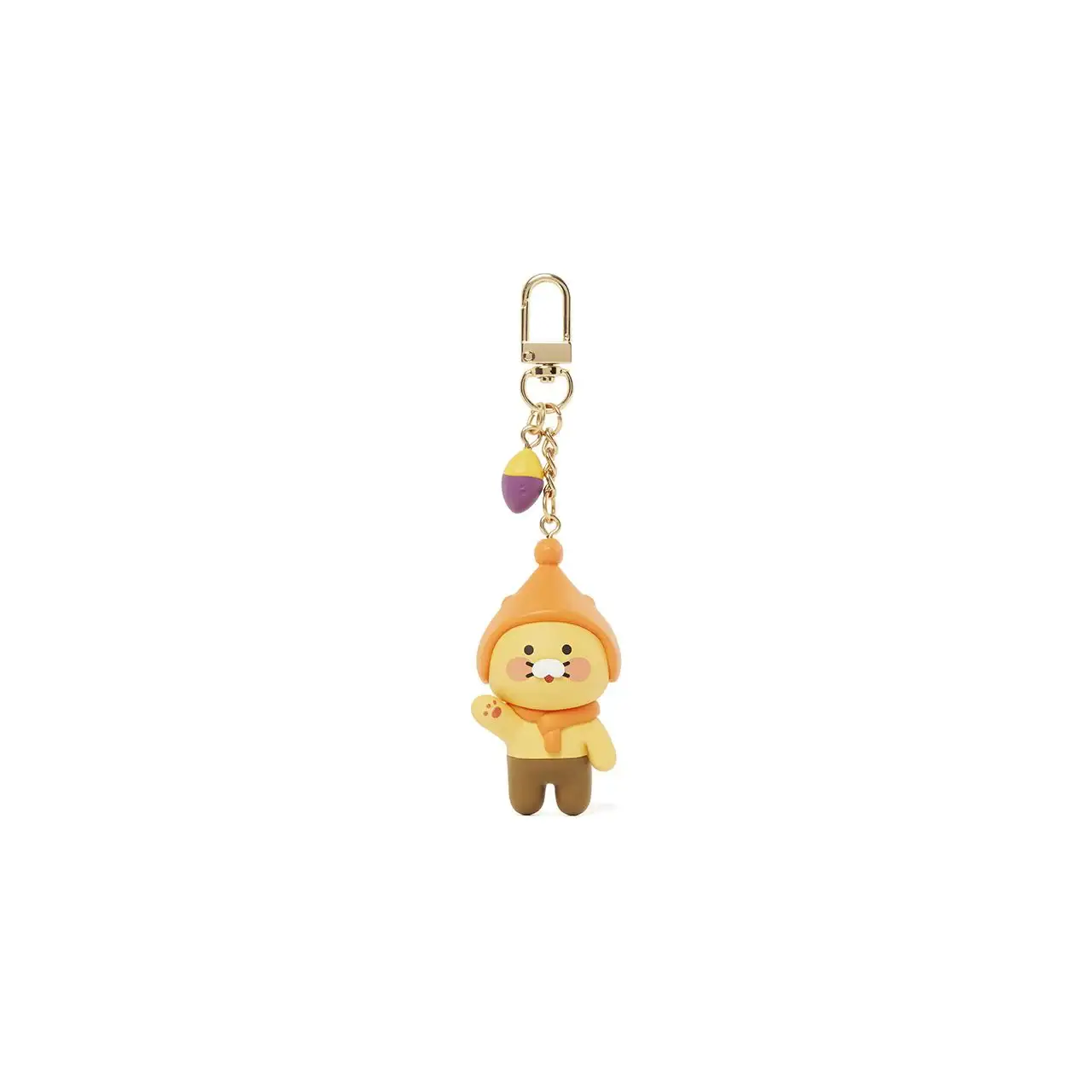 Kakao Friends - Choonsik Gokkal Hat Figure Keyring