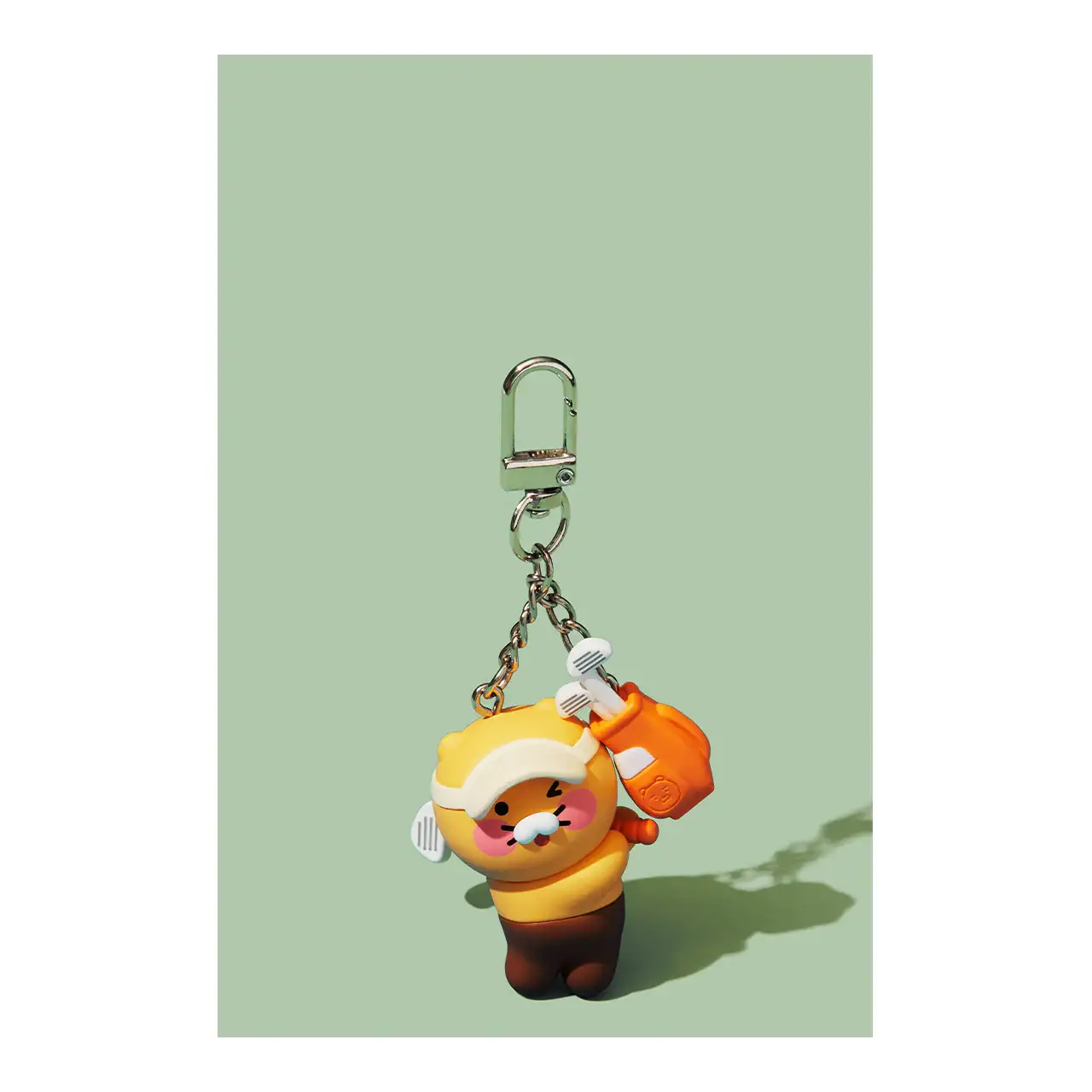 Kakao Friends - Choonsik Golf Figure Keyring - Image 3
