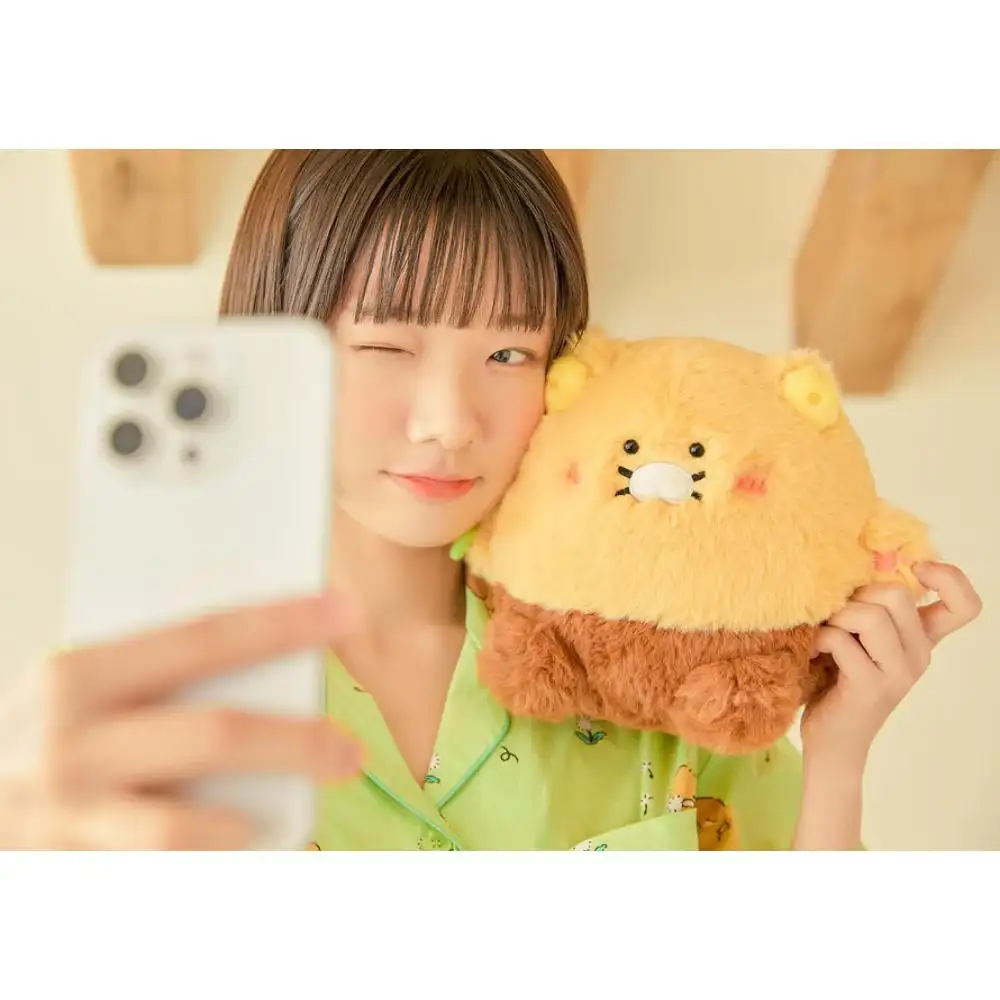 Kakao Friends - Choonsik Hairy Day Chubby Plush Doll - Image 7