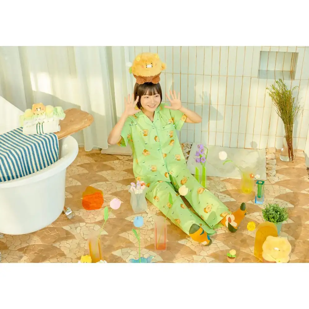 Kakao Friends - Choonsik Hairy Day Men Pajamas Set - Image 2