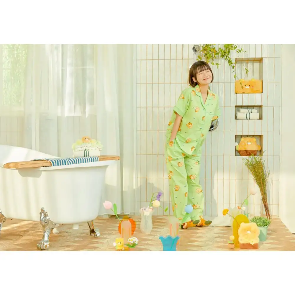 Kakao Friends - Choonsik Hairy Day Women's Top and Bottom Pajamas - Image 2