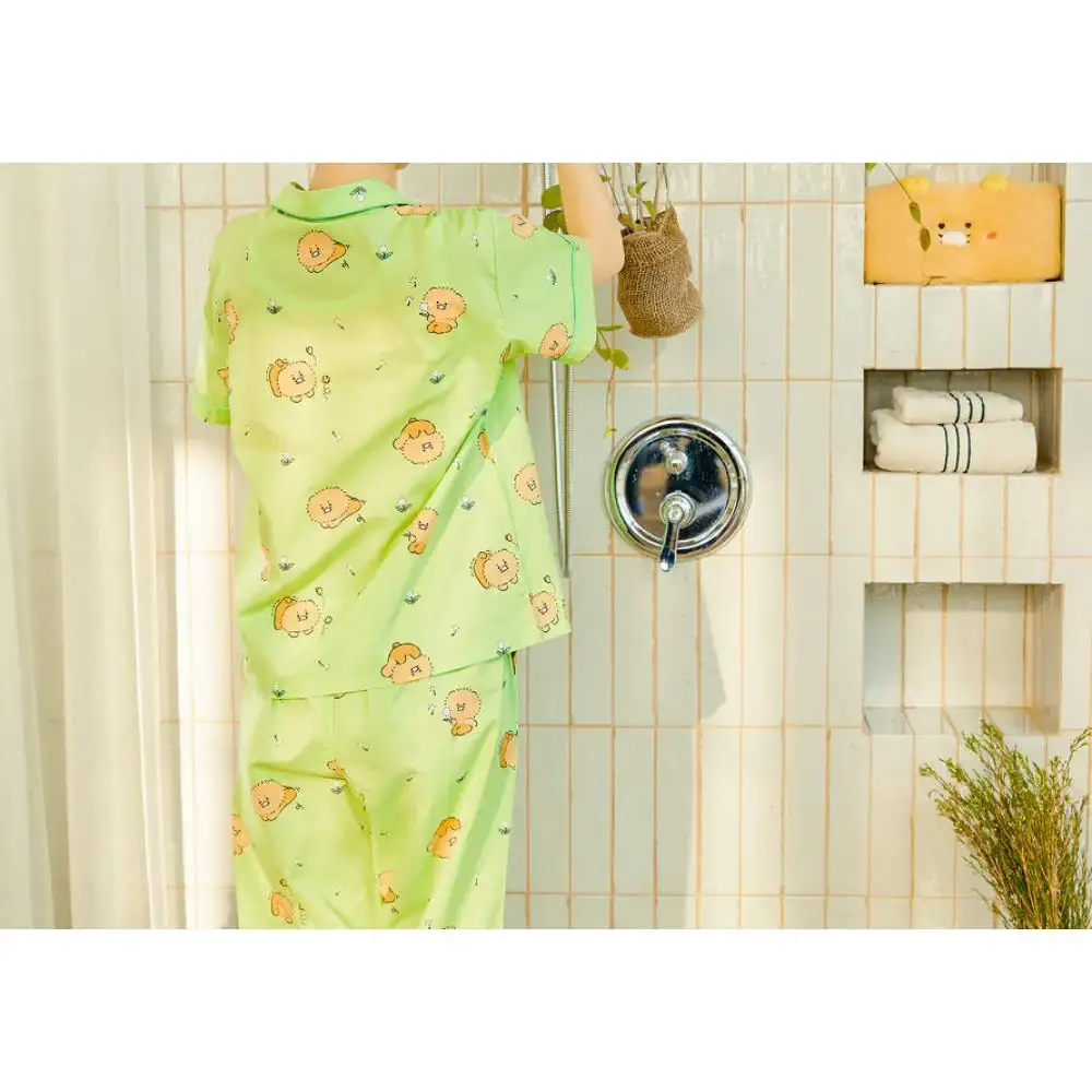 Kakao Friends - Choonsik Hairy Day Women's Top and Bottom Pajamas - Image 3