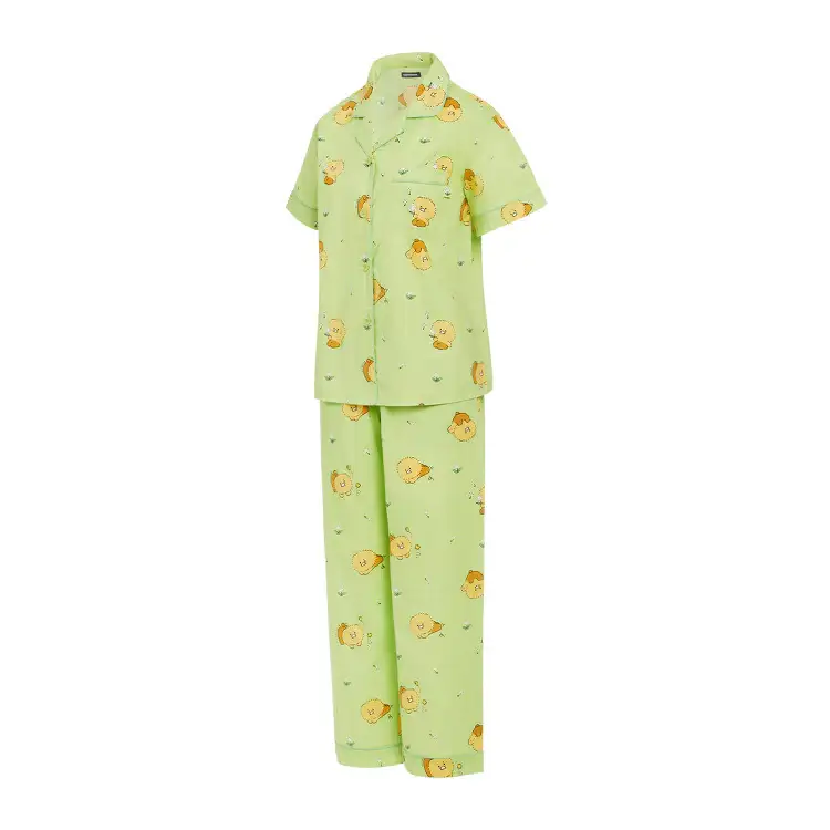 Kakao Friends - Choonsik Hairy Day Women's Top and Bottom Pajamas - Image 9