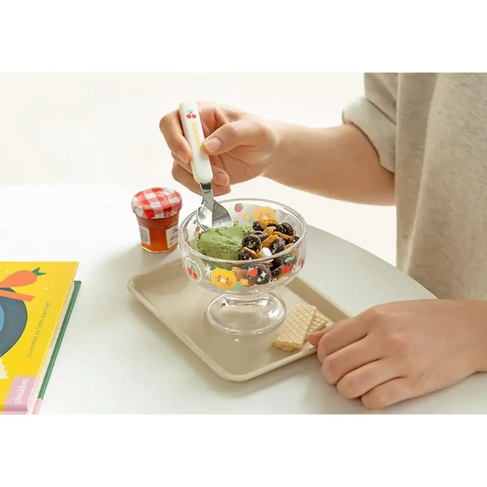Kakao Friends - Choonsik Ice Cream Bowl & Spoon Set - Image 5