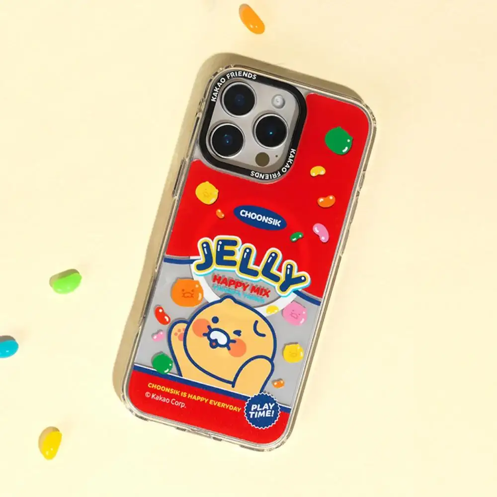 Kakao Friends - Choonsik Jelly Snack Clear Magnetic Case - Image 3