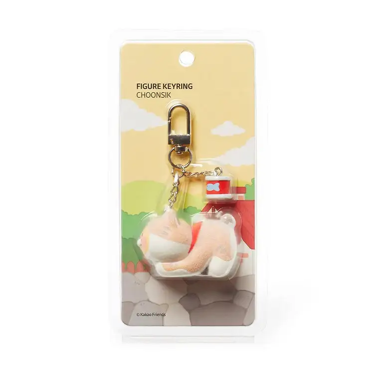 Kakao Friends - Choonsik Meow Meow Figure Keyring - Image 5