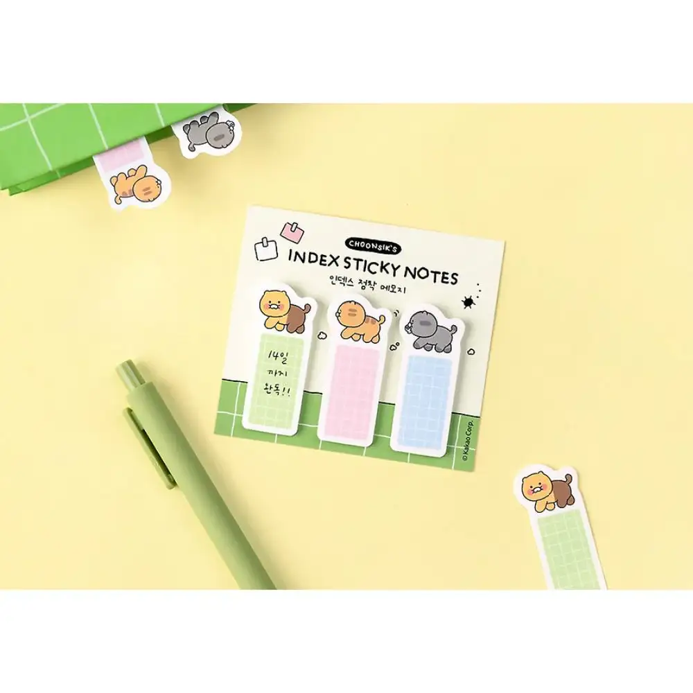 Kakao Friends - Choonsik Ordinary Index Sticky Notes - Image 5