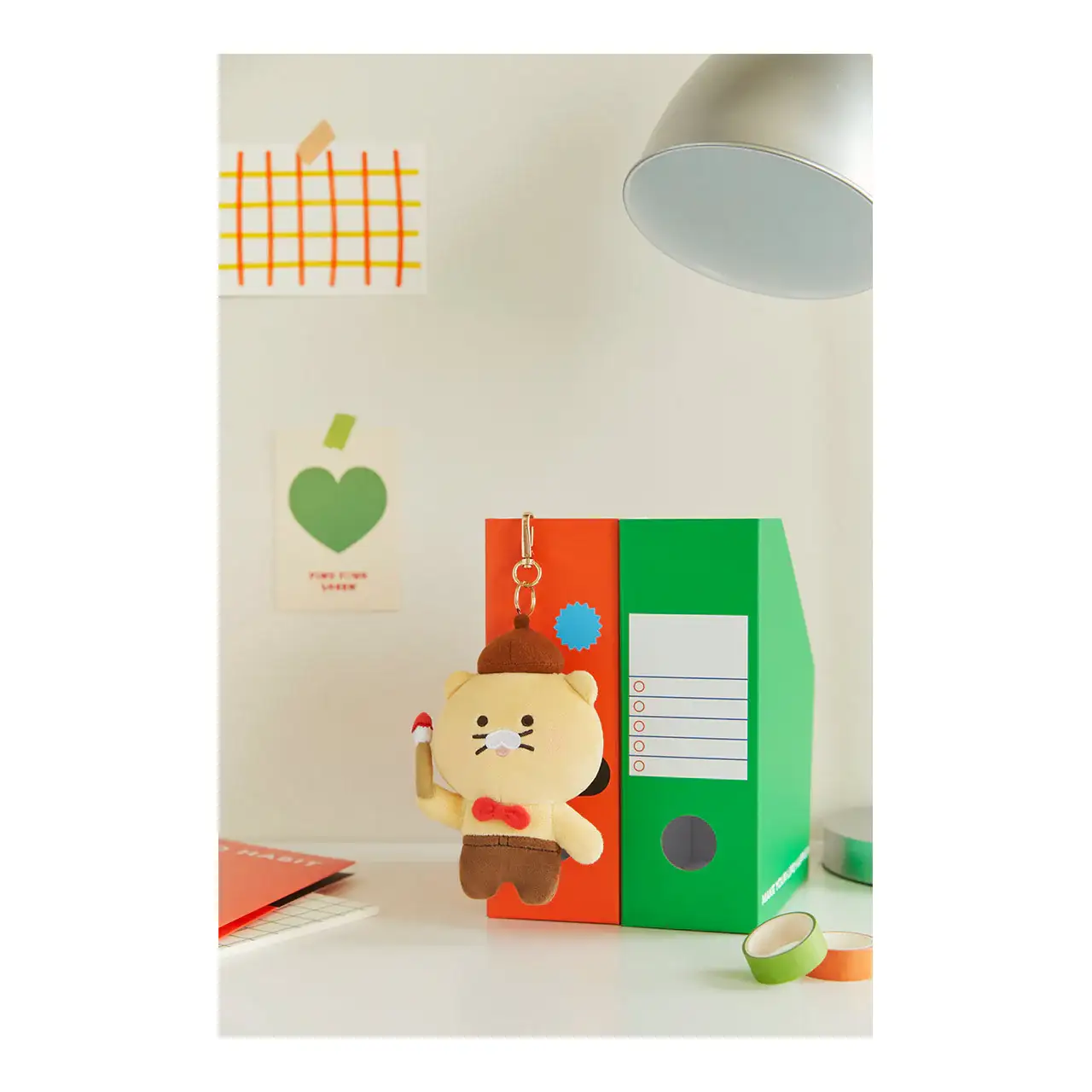 Kakao Friends - Choonsik Painter Mini Keychain Doll - Image 4