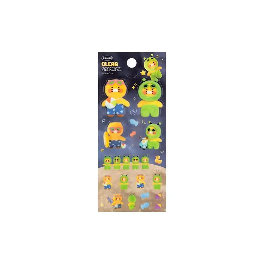 Kakao Friends - Choonsik Photo Clear Deco Sticker - Image 10