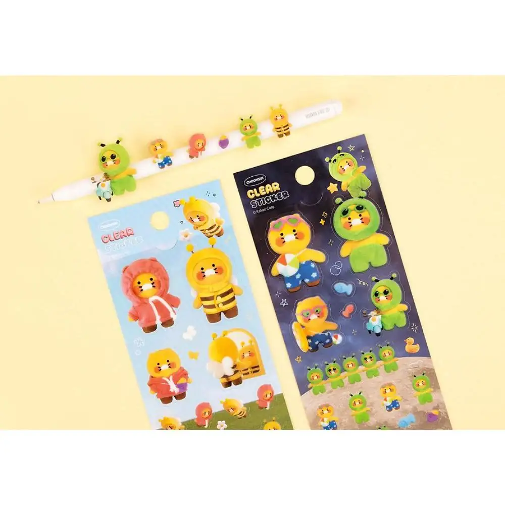 Kakao Friends - Choonsik Photo Clear Deco Sticker - Image 2