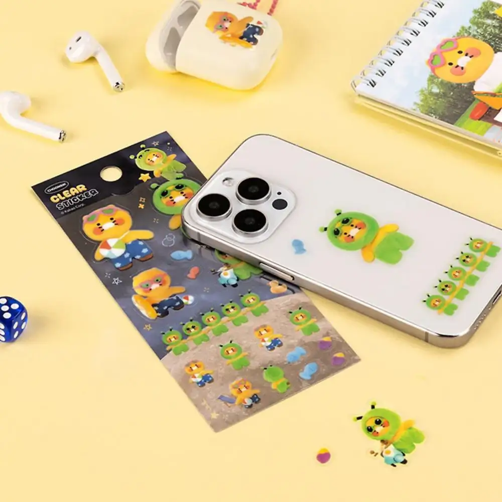 Kakao Friends - Choonsik Photo Clear Deco Sticker - Image 7