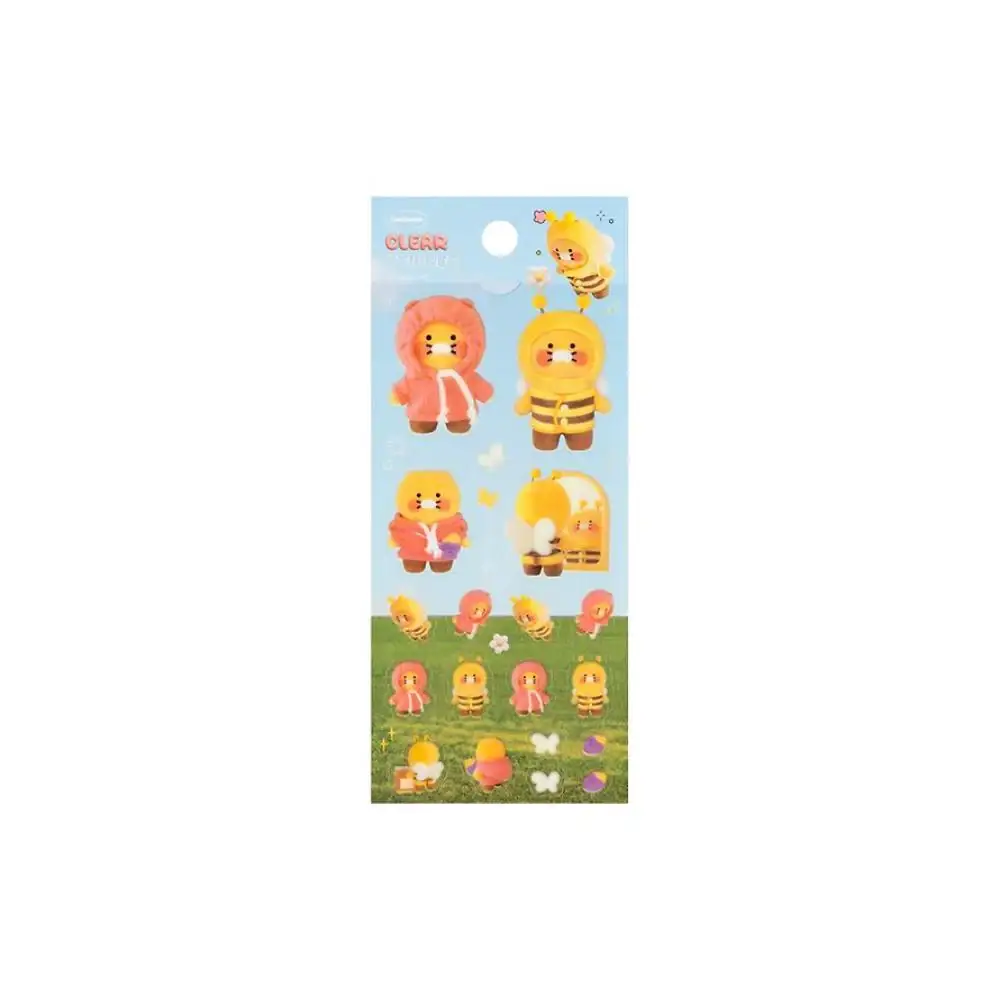 Kakao Friends - Choonsik Photo Clear Deco Sticker - Image 9