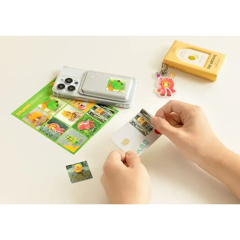 Kakao Friends - Choonsik Photo Square Sticker - Image 10