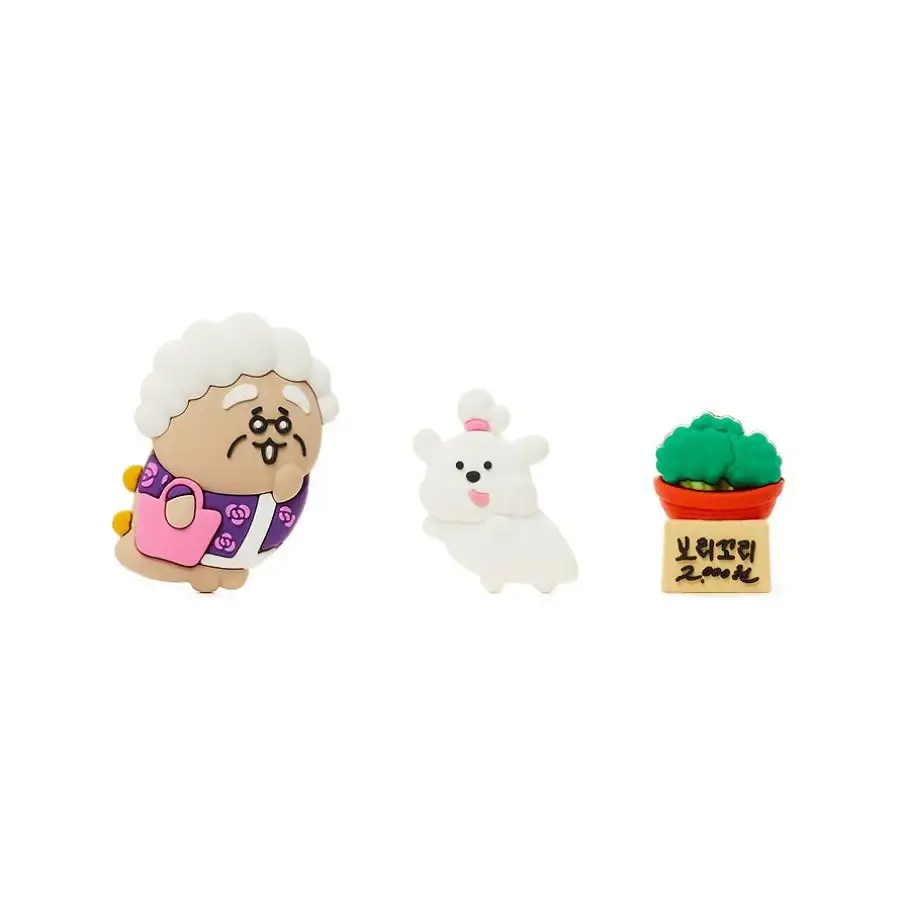 Kakao Friends - Chordy Vehicle Air Vent Figure Set (Halmi-jjo) - Image 8