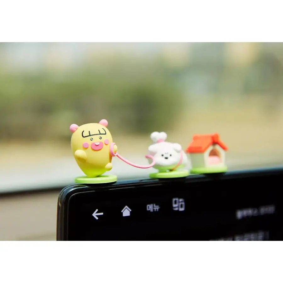 Kakao Friends - Chordy Vehicle Mini Deco Figure Set (Ppojjak-jjo) - Image 8