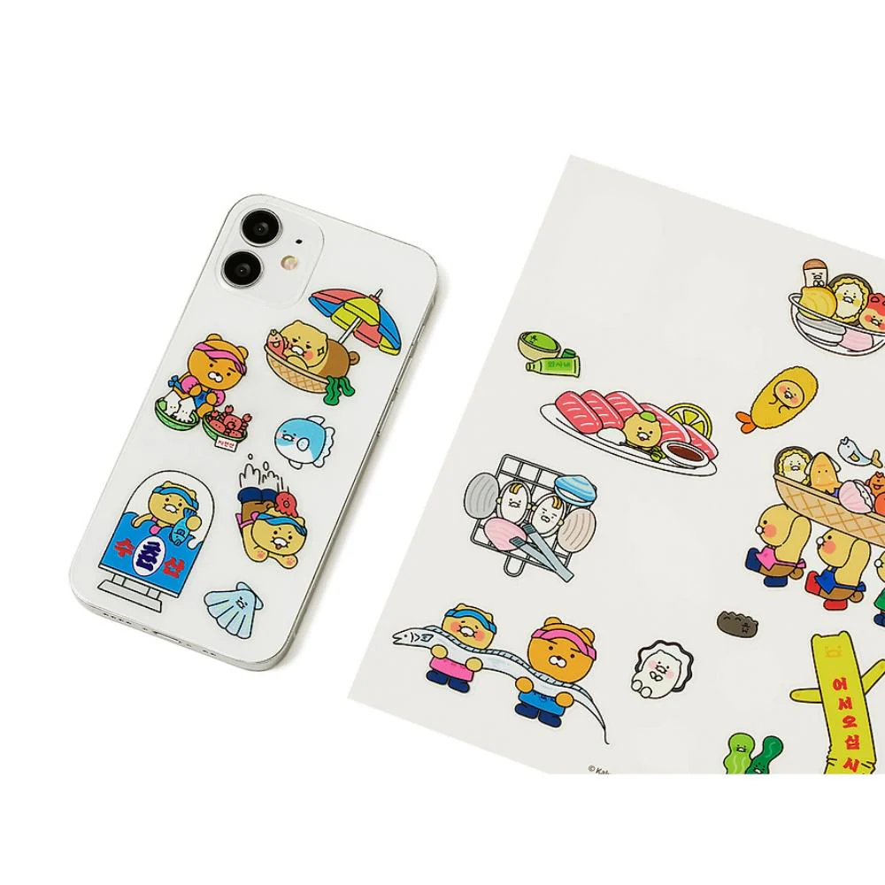 Kakao Friends - Chunsoo-san Transparent Sticker (Friends) - Image 6