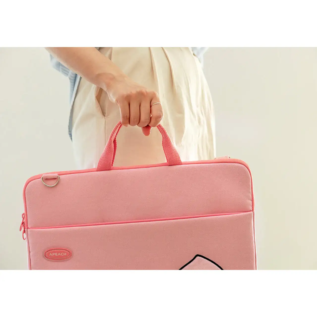 Kakao Friends - Cute Apeach Laptop Pouch (15") - Image 4