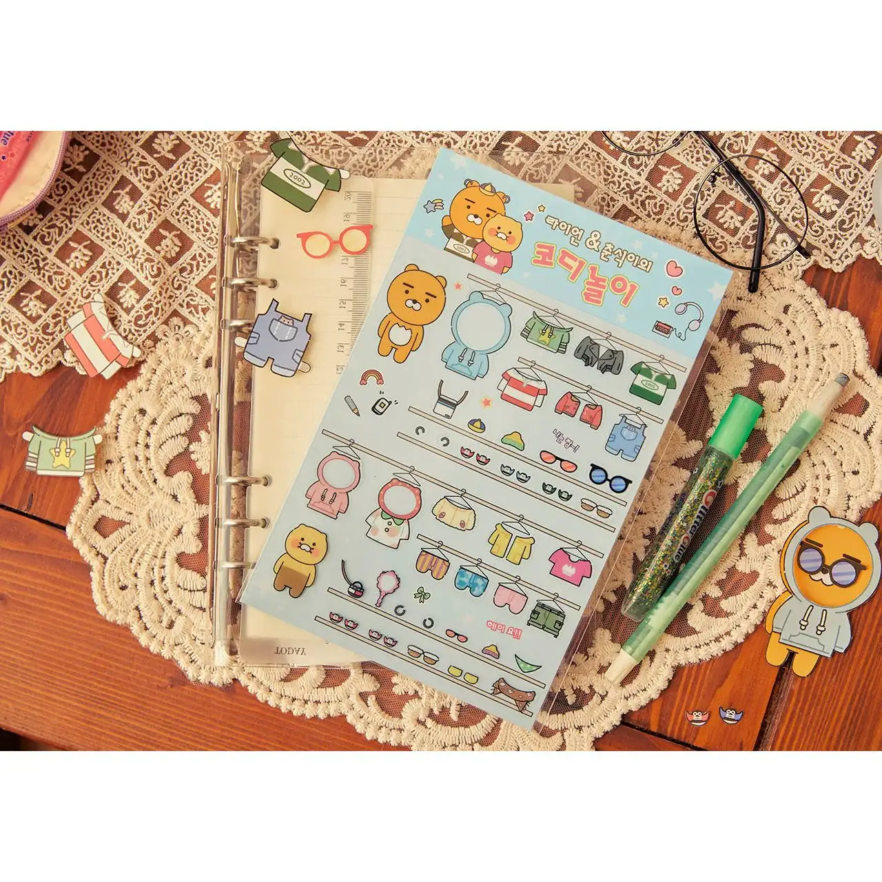 Kakao Friends - Cutie Deco Stickers - Image 19