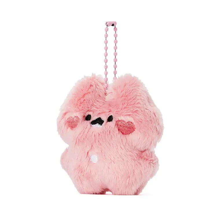 Kakao Friends - Ddoangzzi Pingto Ball Heart Doll Keyring - Image 4