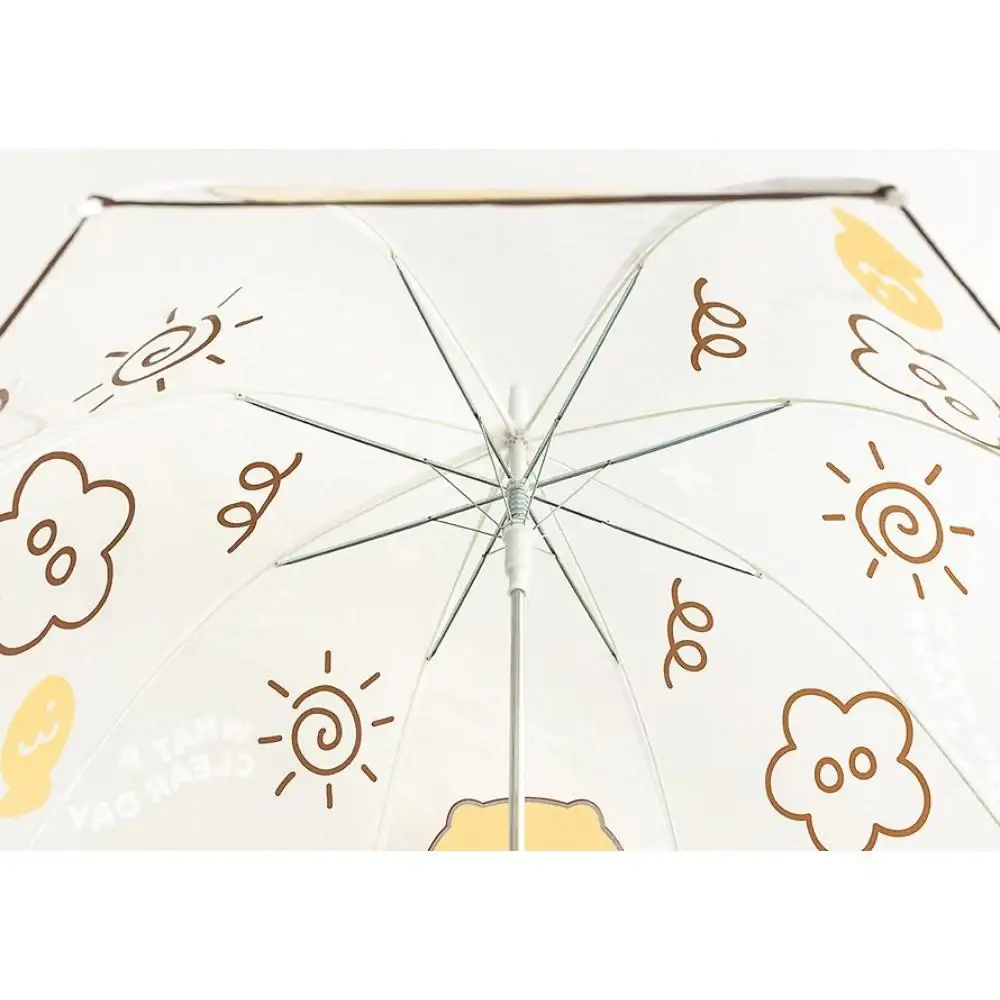 Kakao Friends - Dome-Shaped 8K Transparent Umbrella - Image 8